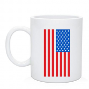 Чашка с американским флагом