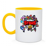 Чашка с героями "Brawl Stars"