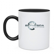 Чашка с логотипом Bethesda