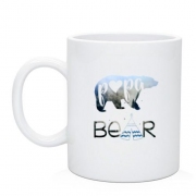 Чашка с медведем (papa bear)