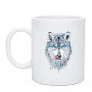 Чашка з мордою вовка (2)