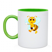 Чашка з бджолою