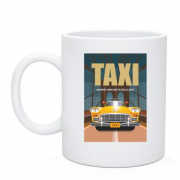 Чашка з постером з т.с. Taxi