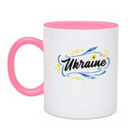 Чашка з принтом "Ukraine"