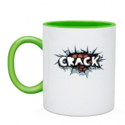 Чашка с сердцем "Crack"