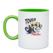 Чашка с внедорожникам "Touch Monster"