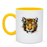 Чашка зі стилізованим тигром (2)