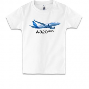 Детская футболка Airbus A320 neo