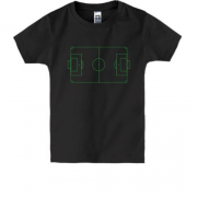 Детская футболка Футбольное поле