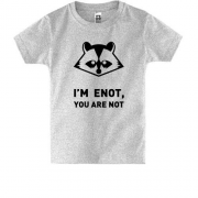 Детская футболка I'm Enot