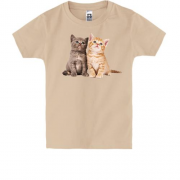Дитяча футболка кошенята