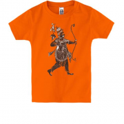 Детская футболка Лучник древнего племени