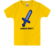 Детская футболка Мечь Minecraft
