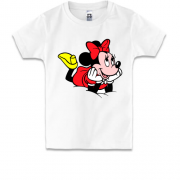 Детская футболка Minie Mouse мечтает