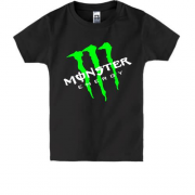 Дитяча футболка Monster energy (навскіс)