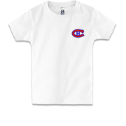 Детская футболка Montreal Canadiens (Вышивка)