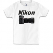 Детская футболка Nikon Camera