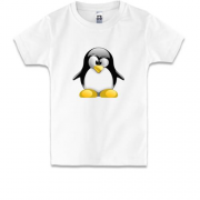 Детская футболка Пингвин Ubuntu