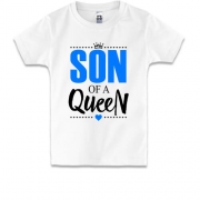 Детская футболка Son of a queen