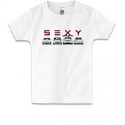 Детская футболка Tesla Sexy