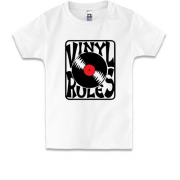 Детская футболка Vinyl Rules (2)