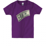 Детская футболка "100 долларов"