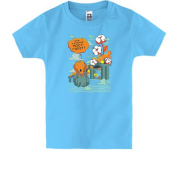 Дитяча футболка "Бавовна на мосту"