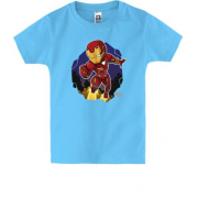 Детская футболка "Железный человек джуниор"