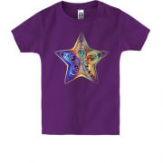 Детская футболка "Голографическая звезда"