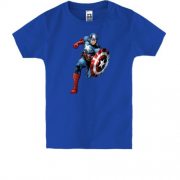 Дитяча футболка "Капітан Америка" (2)