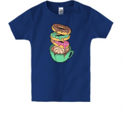 Детская футболка "Кофе брейк"