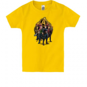 Детская футболка "Команда Мстителей"