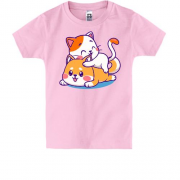 Детская футболка "Котятки"
