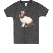 Детская футболка "Кролик-рестлер"