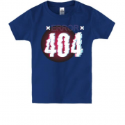 Дитяча футболка "Помилка 404"