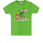 Детская футболка "Праздничные украшательства"