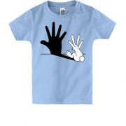 Детская футболка "Тень кролика"