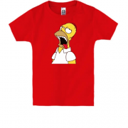 Детская футболка "Уставший Гомер"