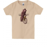 Дитяча футболка "Вінтажний цирковий медведь"
