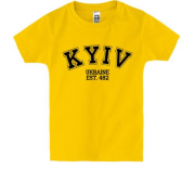Детская футболка "город Киев" (англ.)