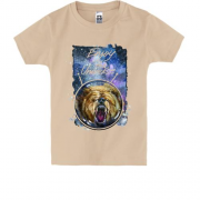 Дитяча футболка з ведмедем "Enjoy the universe"