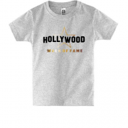 Детская футболка для актёра "Hollywood walk of fame"