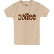 Дитяча футболка для бариста "koffe"