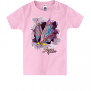 Детская футболка lorem ipsum butterfly