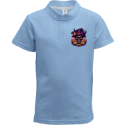 Дитяча футболка поло Джек череп з гарбузами