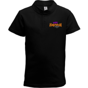 Дитяча футболка поло Happy Halloween (напис)