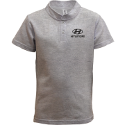 Детская футболка поло Hyundai (Вышивка)