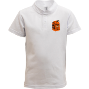 Дитяча футболка поло Pumpkin Latte