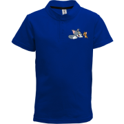 Детская футболка поло "Джерри дразнит Тома"