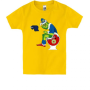 Дитяча футболка з Грінчем на унітазі
